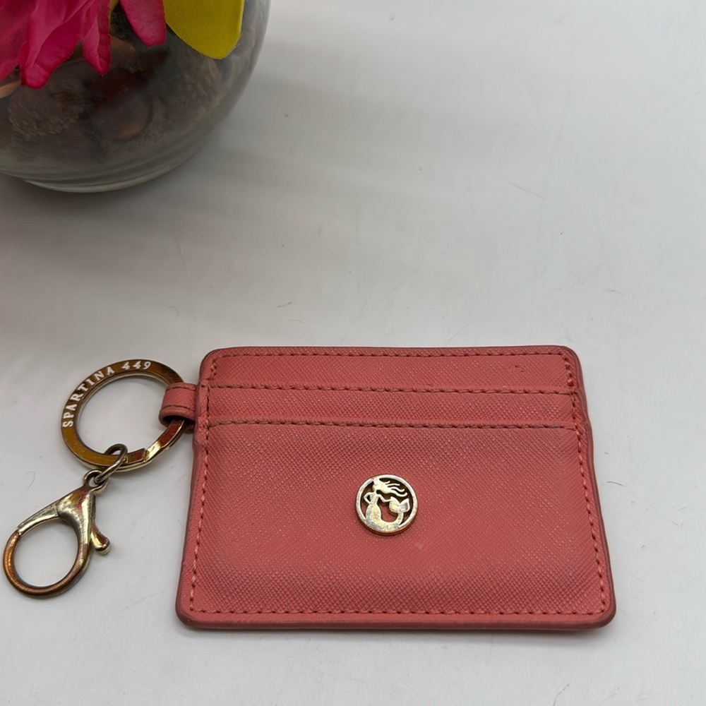 Spartina 449 Pink Small Card Holder Wallet